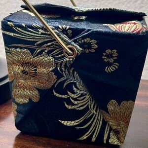 Chinese Take Out Style Box Purse